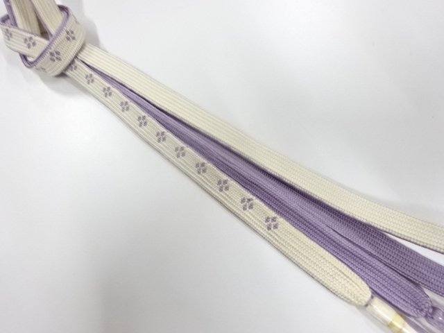 未使用品　正絹　手組帯締め